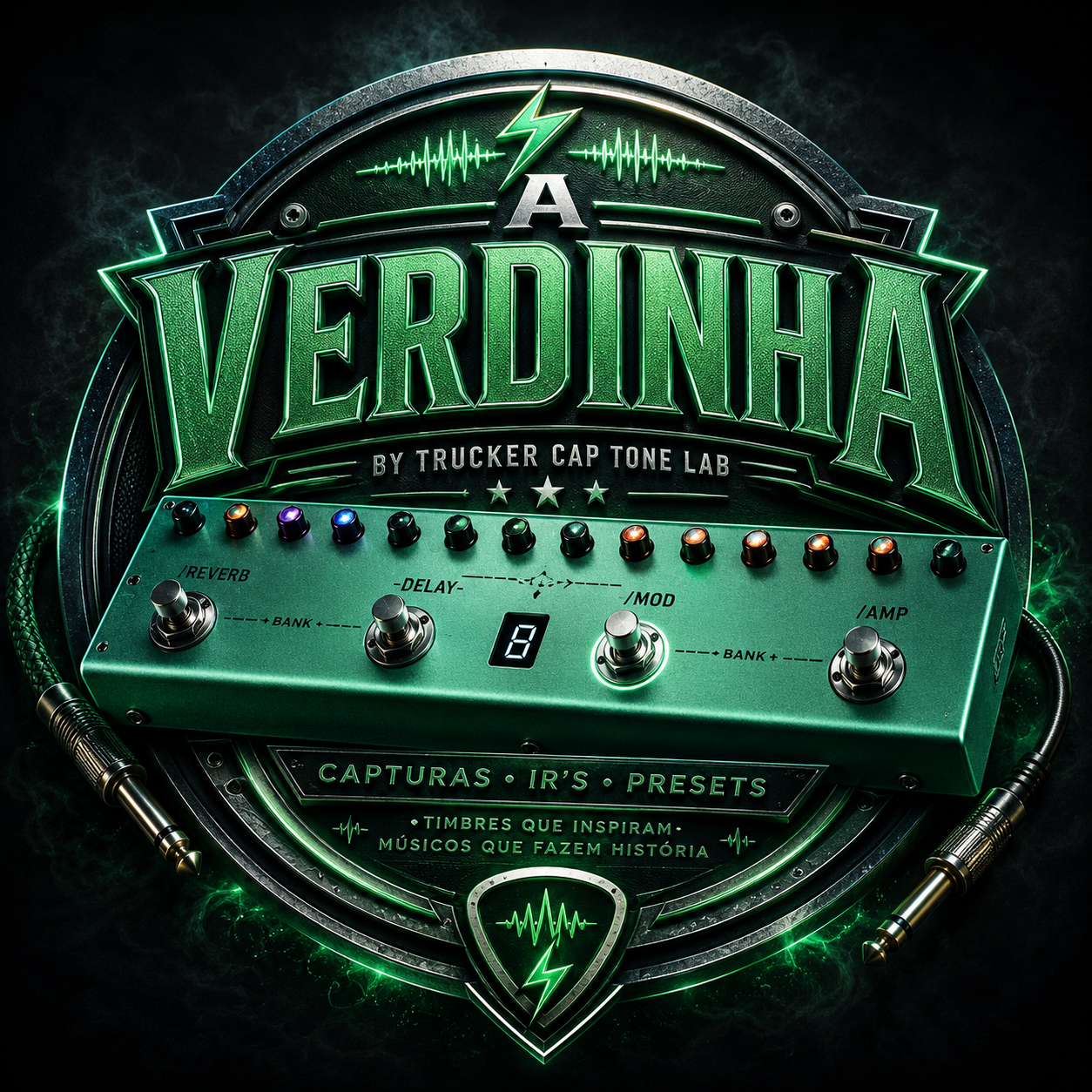 A Verdinha by Trucker Cap Tone Lab para Tank-G