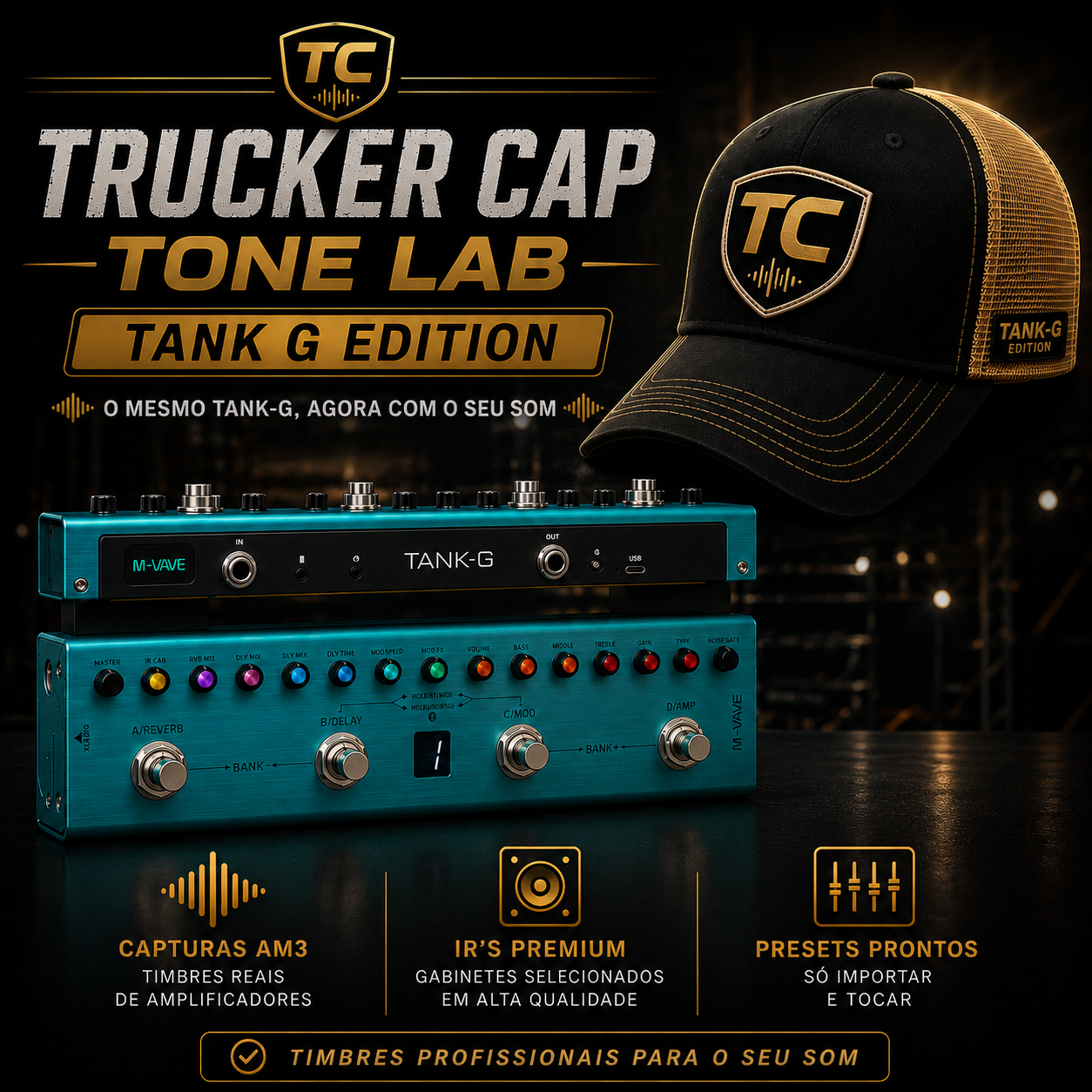 Trucker Cap Tone Lab Tank-G Edition